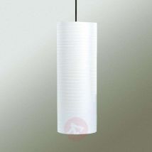 Lampa wisząca Tube, 30 cm, biała