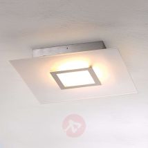 Flat - kwadratowa lampa sufitowa LED, ściemniana