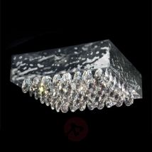 Lampa sufitowa MAGMA ze zwisającymi kryształami