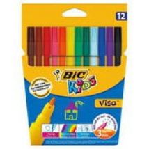 Bic - Kids Visa kolorowe flamastry 12szt.