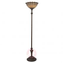 THESSA - lampa stojąca w stylu Tiffany