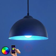 Lampa wisząca LED Bowl WiFi 31cm czarna