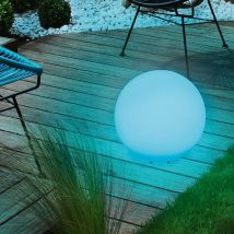 Dekoracyjna solarna kula świetlna Mega Ball 40 cm