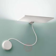 GiuUp – lampa LED oświetlająca ścianę, biała