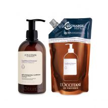 L'Occitane Duo Amaciador Equilíbrio e Suavidade 500ml e Recarga 500ml 1000