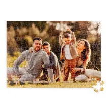 Photo Jigsaw Puzzle | 2000 pieces | 98x70 cm | Make your own jigsaw with photo and text | Personal gift idea