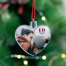 Bola de Navidad Corazón Personalizada