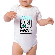 Bodys Personalizados para Bebés - 100% Algodón - Impresión Digital Premium - Crea un Body con tu Diseño o Texto