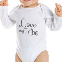 Body Personalizado "Love my Tribe" Manga Larga