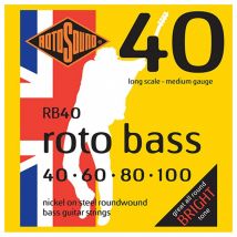 Rotosound RB40 Nickel Bass Guitar Strings 40-100
