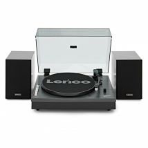 Lenco LS-300 Turntable with Speakers Bundle Black - Nearly New