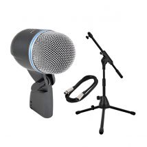 Shure Beta 52A with Mic Stand for Kick Drum