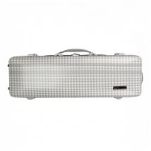 BAM Cabourg Hightech Oblong Violin Case Silver Limited Edition
