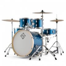 Dixon Drums Spark 20 5pc Drum Set Ocean Blue Sparkle