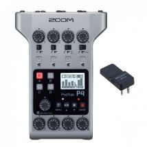 Zoom PodTrak P4 With Bluetooth Adapter