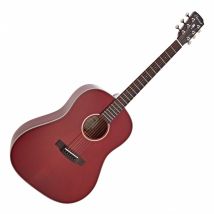 Hartwood Artiste Dreadnought Acoustic Guitar Red