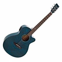 Tanglewood TA4CE Azure Super Folk Electro Acoustic Serenity Blue