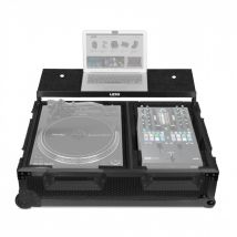 UDG FlightCase Single Turntable Battle/10-12" Mixer Black Plus