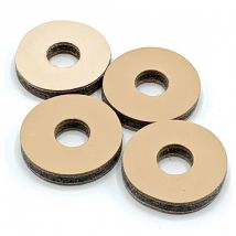Tackle Leather Cymbal Washers 4 Pack