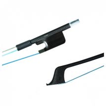Coruss Carbon French Double Bass Bow 3/4 Blue Hair