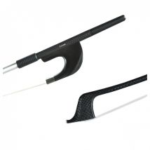 Coruss Carbon German Double Bass Bow 3/4 White Hair