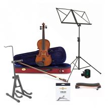 Stentor Student 2 Violin Outfit Full Size and Accessories Bundle