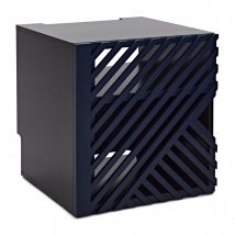 AVCOM Short Hi-Fi Cabinet Black Custom Bundle