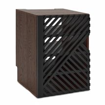 AVCOM Hi-Fi Cabinet 4 Shelf Walnut Custom Bundle
