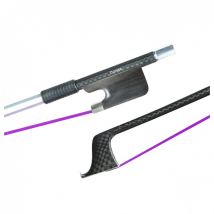 Coruss Carbon Bow for Cello 3/4 Purple Hair