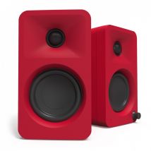 Kanto Ora Powered Reference Desktop Speakers with Bluetooth Matte Red