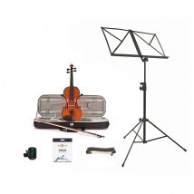 Hidersine Vivente Violin Outfit 1/2 Size and Accessories Bundle