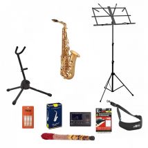 Trevor James The Horn Alto Saxophone Gold Lacquer Package