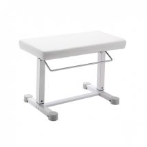 K&M 14080 Uplift Piano Bench Imitation Leather White