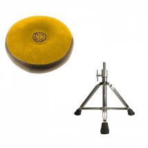 Roc N Soc Round Seat & Three Leg High Base Tan