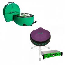 Porter & Davies BC2RM Tactile Monitoring System with Throne Hardcase Saddle Top Purple