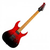 Spira Guitars S-450 TRD Flame Maple Gloss Trans Red