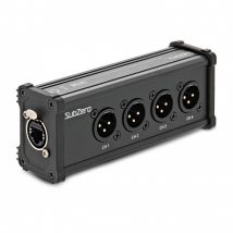 SubZero 4 Channel XLR (M) - Cat5/Ethernet Network Extender