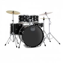 Mapex Comet Series 20 Fusion Drum Kit Dark Black w/Ride Cymbal