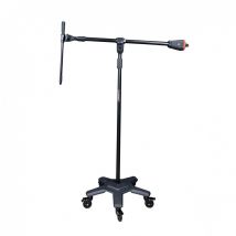 Trojan Pro Overhead Heavy Duty Microphone Stand with Wheels
