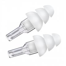 Etymotic ER20 ETY Plug Large Clear Stem White Tip