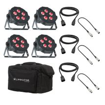 ADJ Mega TRIPAR Profile Plus LED Par Can & Carry Bag Bundle