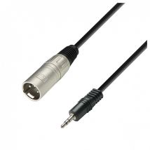 Adam Hall 3 STAR XLR (M) to Balanced TRS Mini Jack Cable 3m