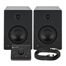 Lambden Audio LA-6X Active Studio Monitors and SoloCTRL Monitor Controller Bundle