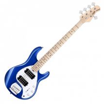Sterling Stingray Ray5 Bass HH Cobra Blue