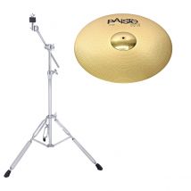 Paiste 101 Brass 20 Ride Cymbal & Boom Stand