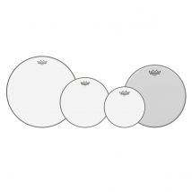 Remo Emperor Clear Tom Pack - 10 12 16" Heads + Free 14 Ambassador
