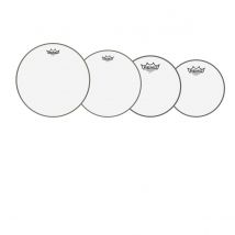 Remo Ambassador Clear Tom Pack - 10 12 14 16" Heads