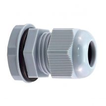 Grey Nylon Cable Gland M40 Thread 20-28mm