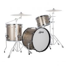 Ludwig Neusonic 22" Fab 3pc Shell Pack Titanium Super Sparkle