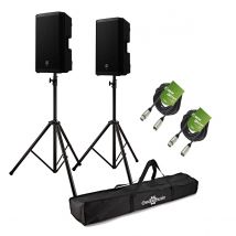 Electro-Voice ZLX-12P G2 12" Active PA Speaker Bundle with Stands and Cables